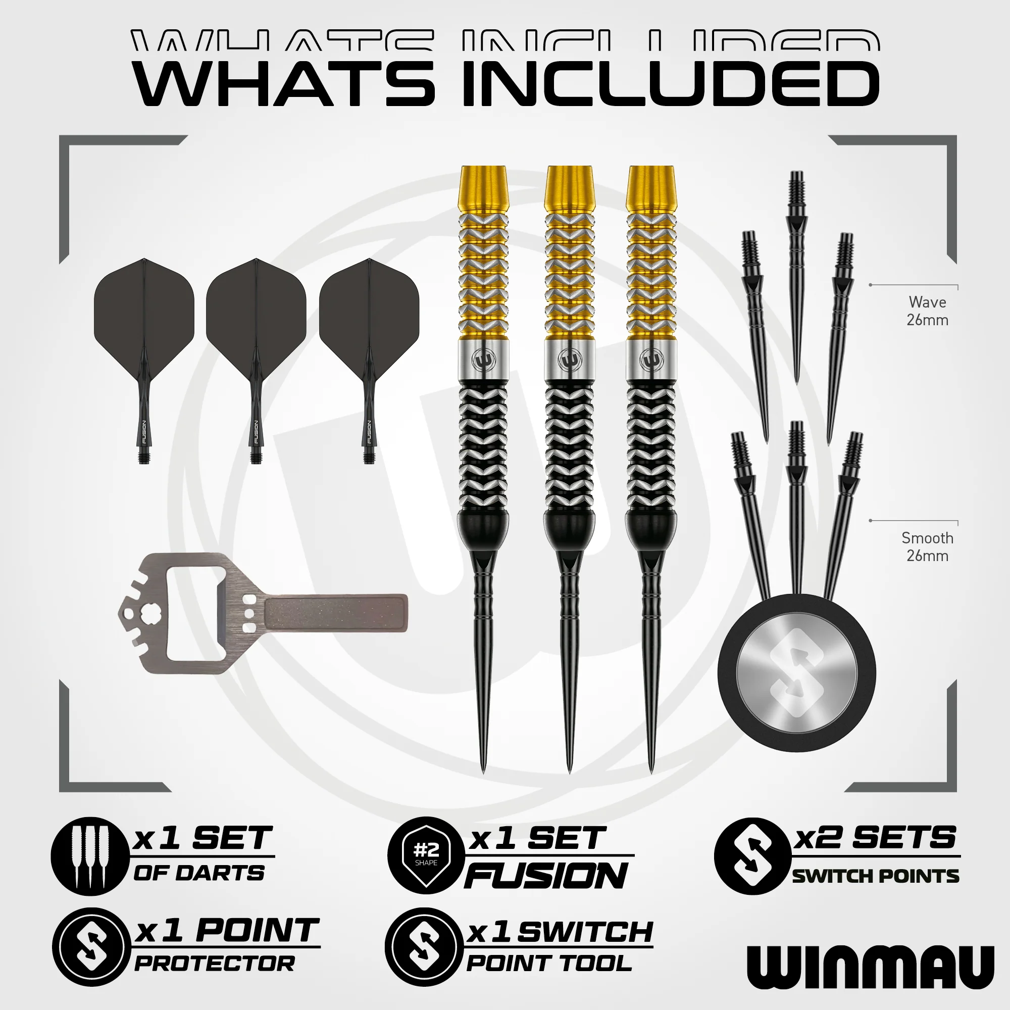 Exion Switch Point Darts - Parallel - Image 3