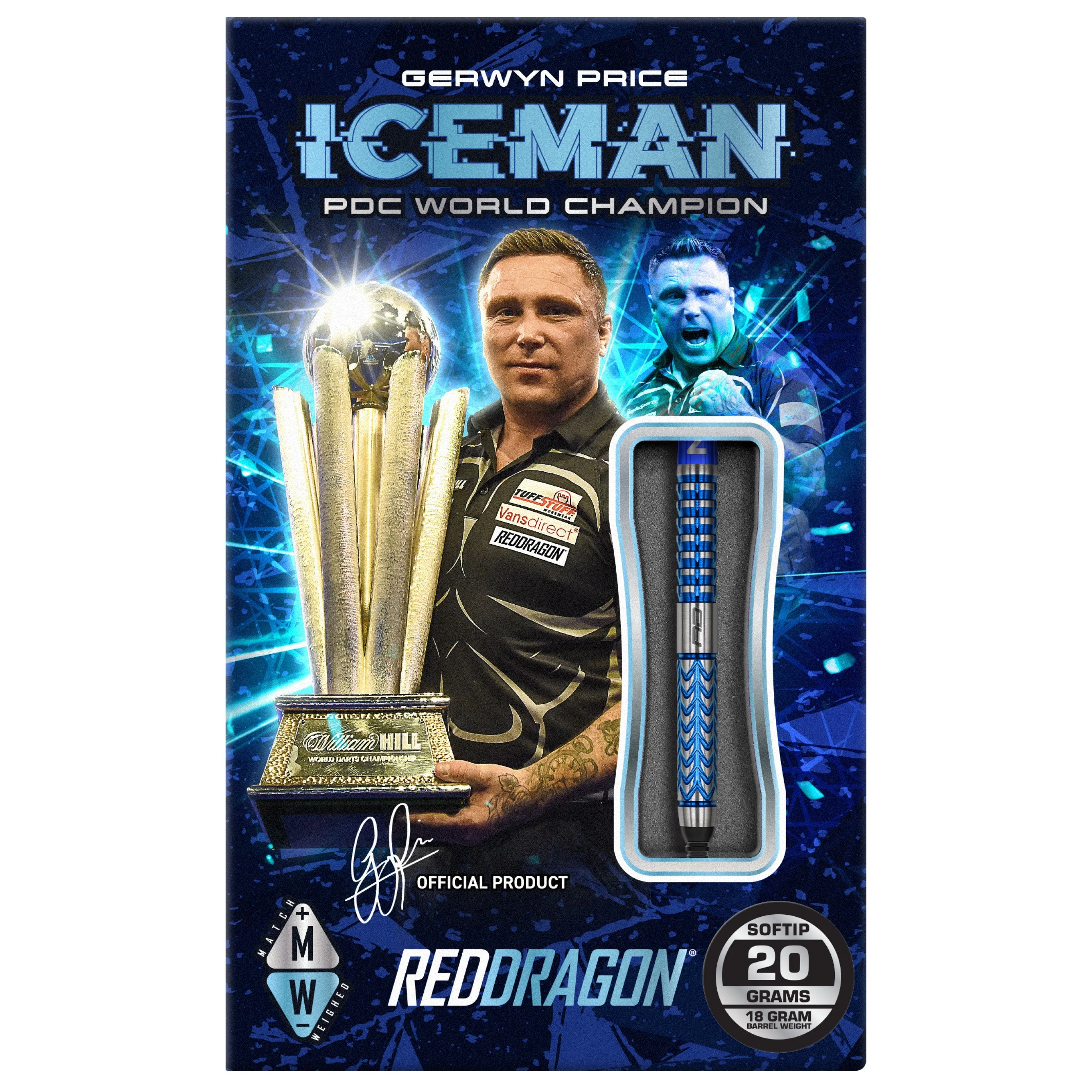 Gerwyn Price Glacier Soft Tip - Image 4