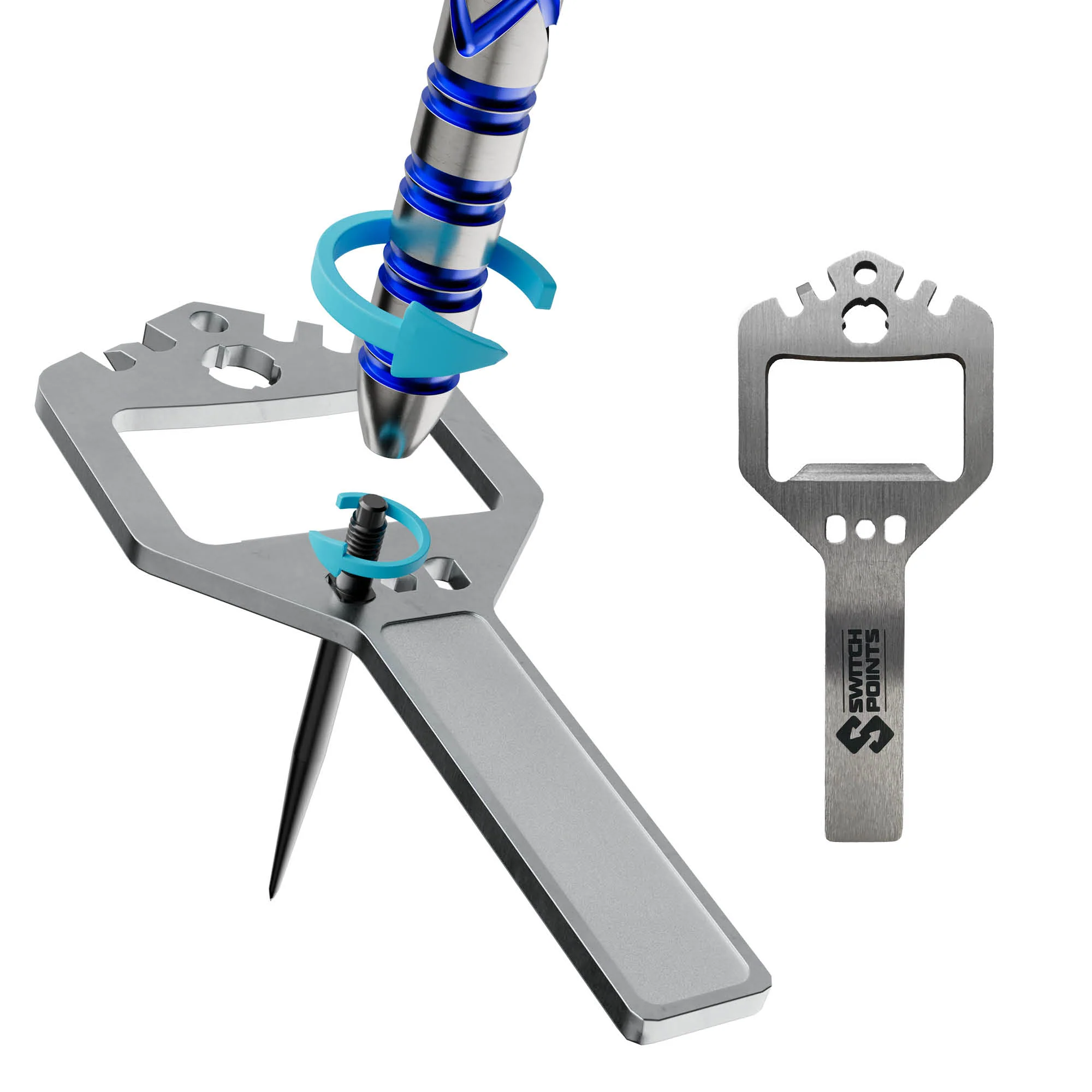 Gerwyn Price Iceman Blue 90% Switch Point Darts - Image 9
