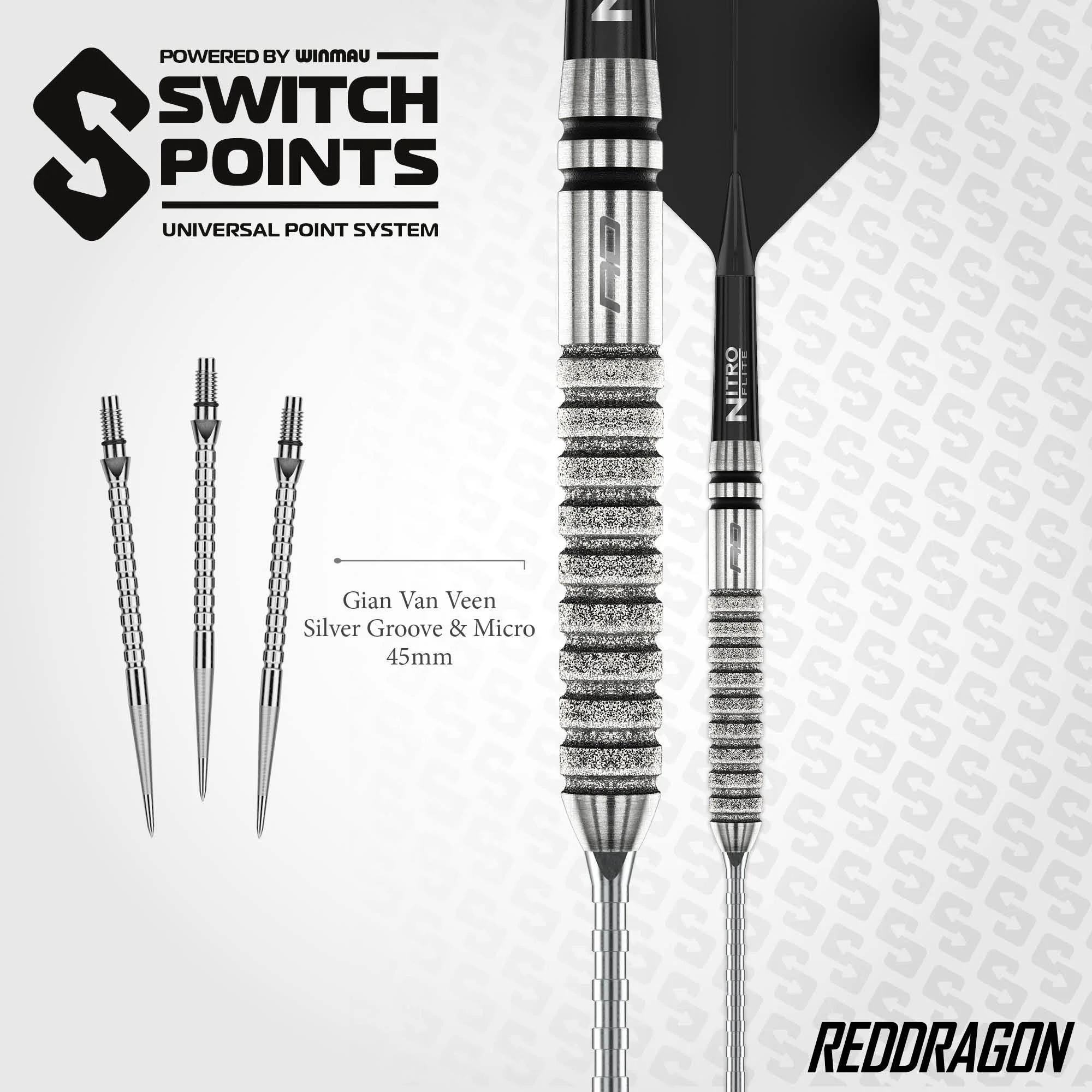 Gian van Veen TE 90% Switch Point Darts - Image 6