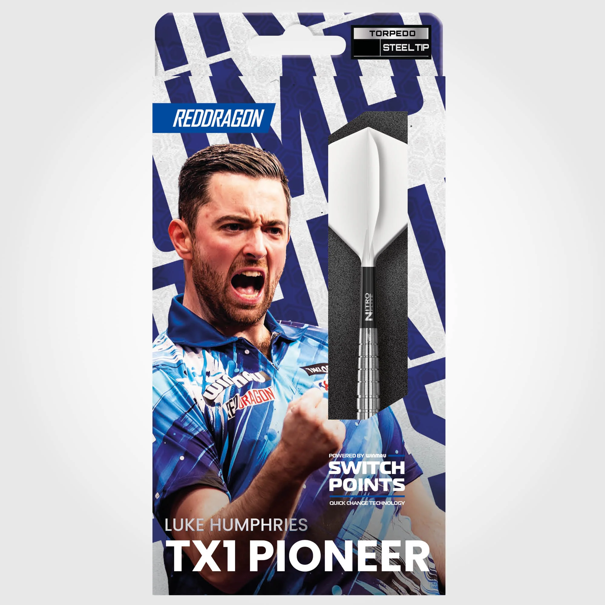 Luke Humphries TX1 90% Tungsten Switch Point Darts - Image 7