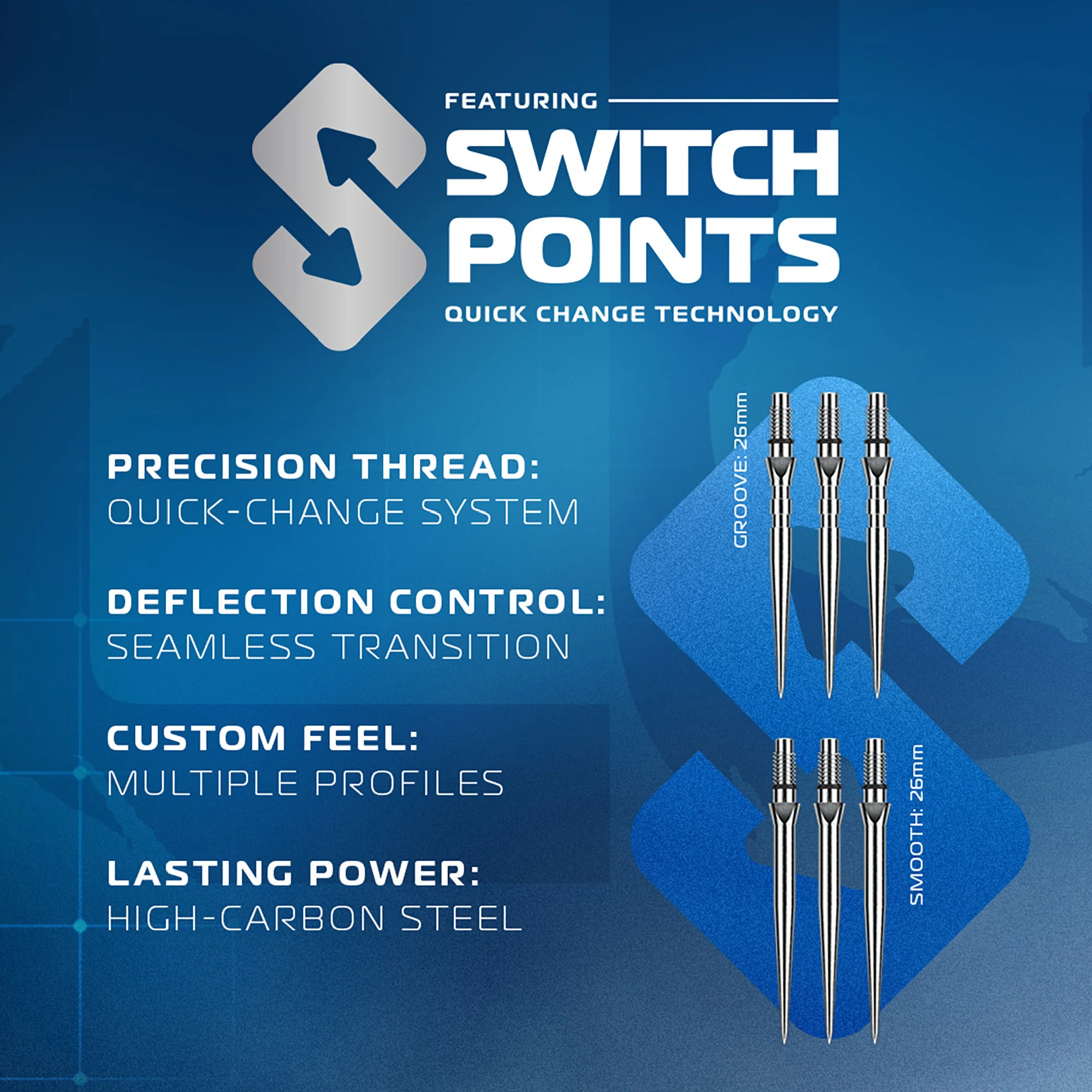 Lunaris Switch Point Darts - Parallel - Image 5