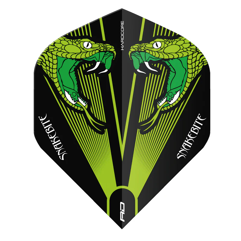 Peter Wright Snakebite Hardcore Flight Collection Card 1 - Image 3