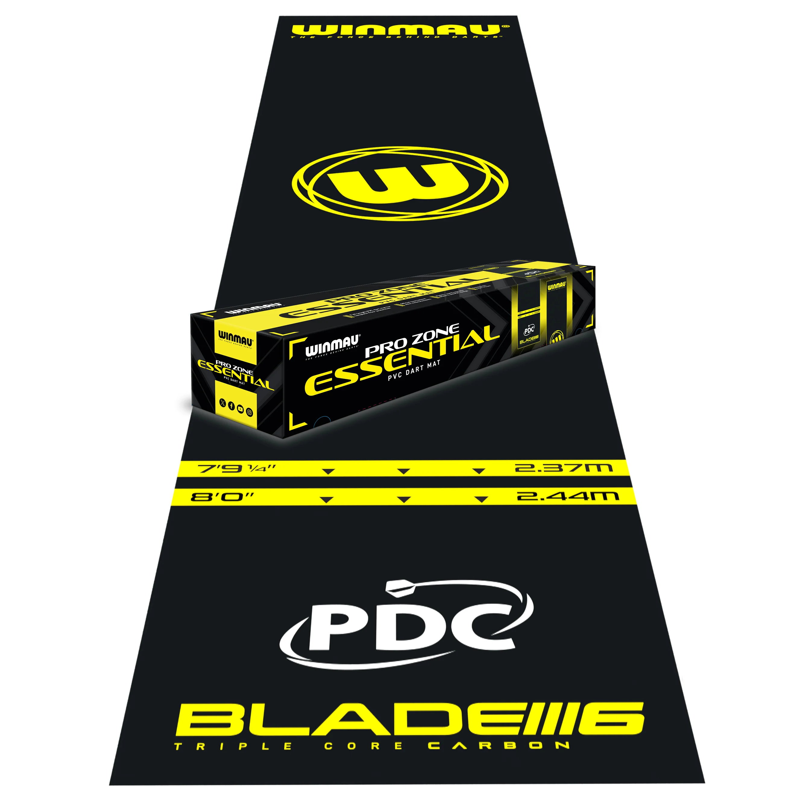 Pro Zone Essential PVC Dart Mat - Image 4