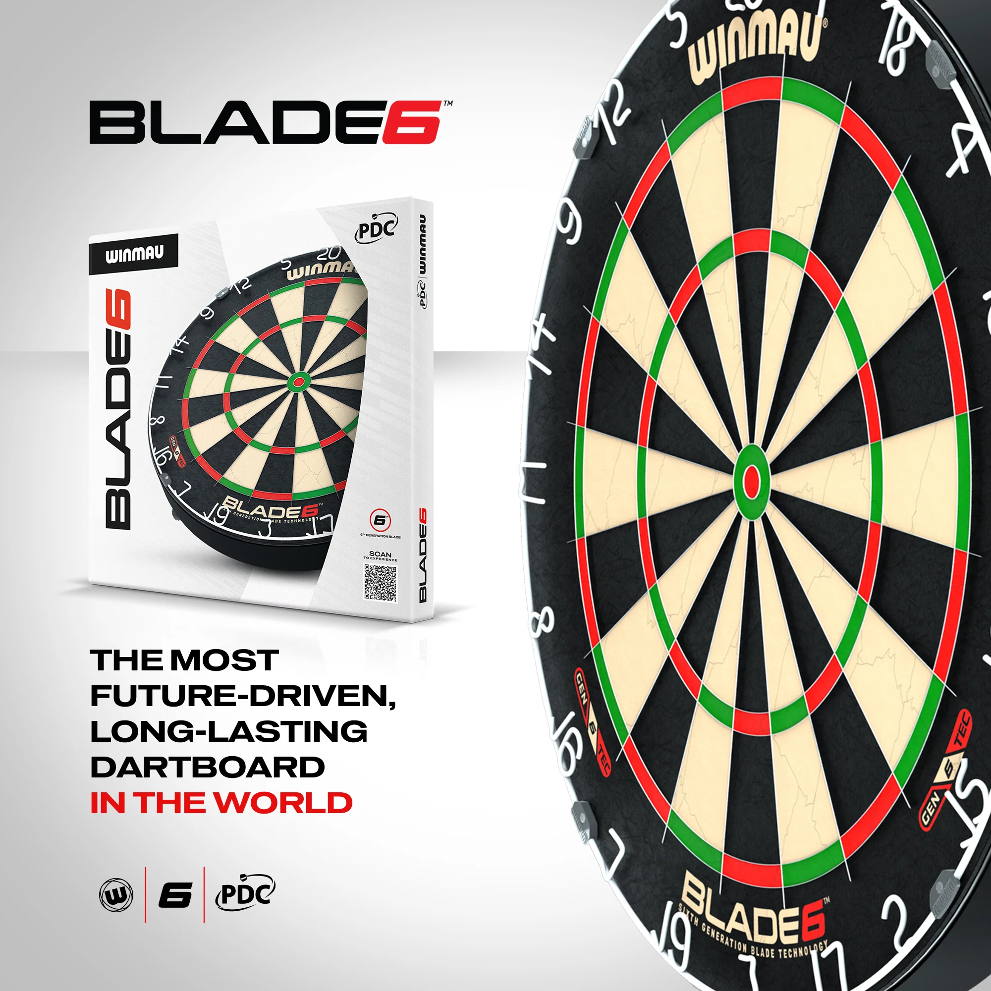 Winmau Blade 6 Dartboard - Image 7